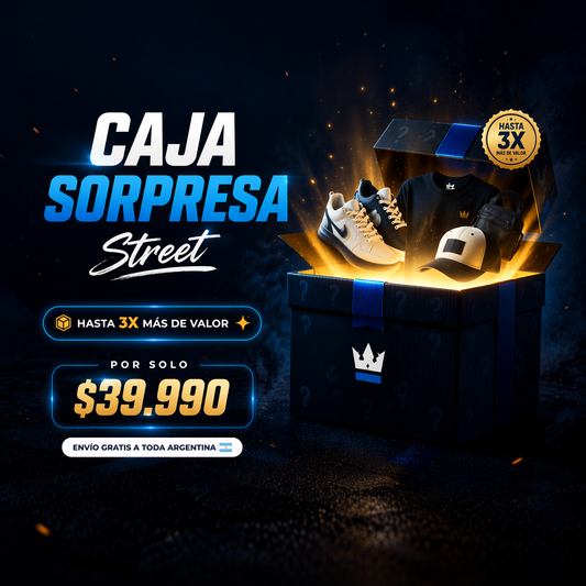 🎁 Caja Sorpresa STREET: Recibí hasta 3X más de lo que pagás