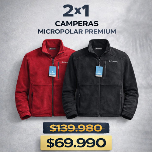 2x1 Campera Micropolar Premium Columbia